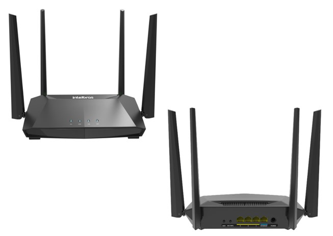 ROTEADOR WIRELESS DUAL BAND GIGA ACTION RG 1200 - INTELBRAS - Duetec