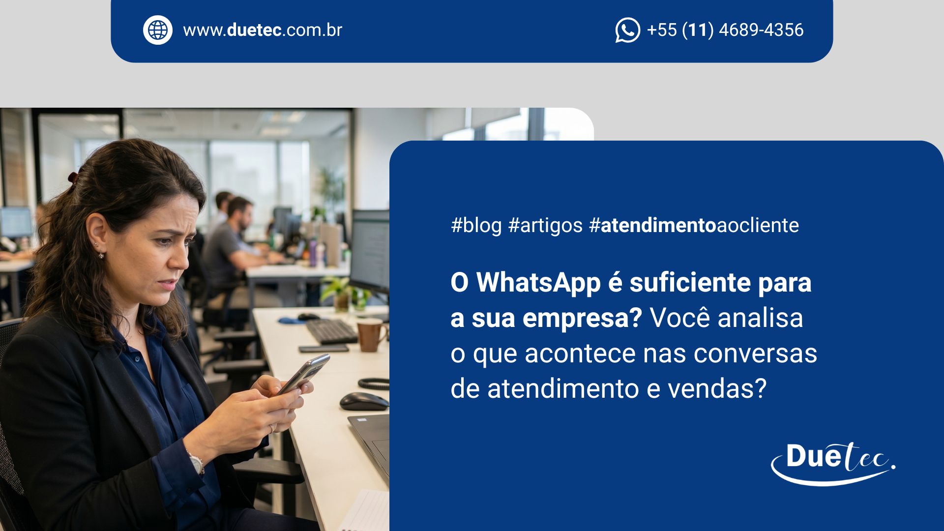 WhatsApp - Duetec - Blog