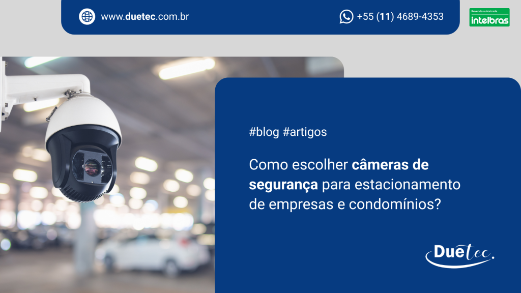cameras estacionamentos